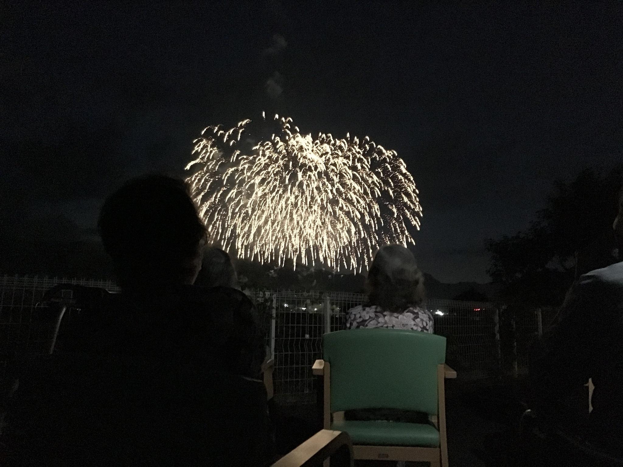 スマイルプロジェクト かみのやま 花火大会 ながすずの里